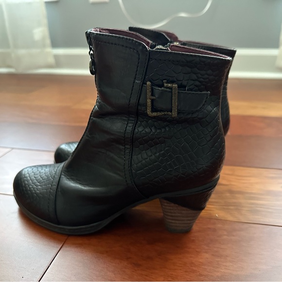 Spring Step L’Artiste Carisa leather bootie in black size EU37. - Picture 4 of 7